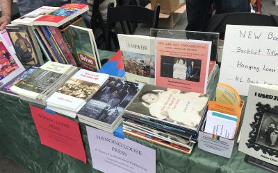 Hanging Loose at Indie Lit Fest, Washington Square Park