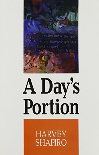 1019908 A Day’s Portion Harvey Shapiro