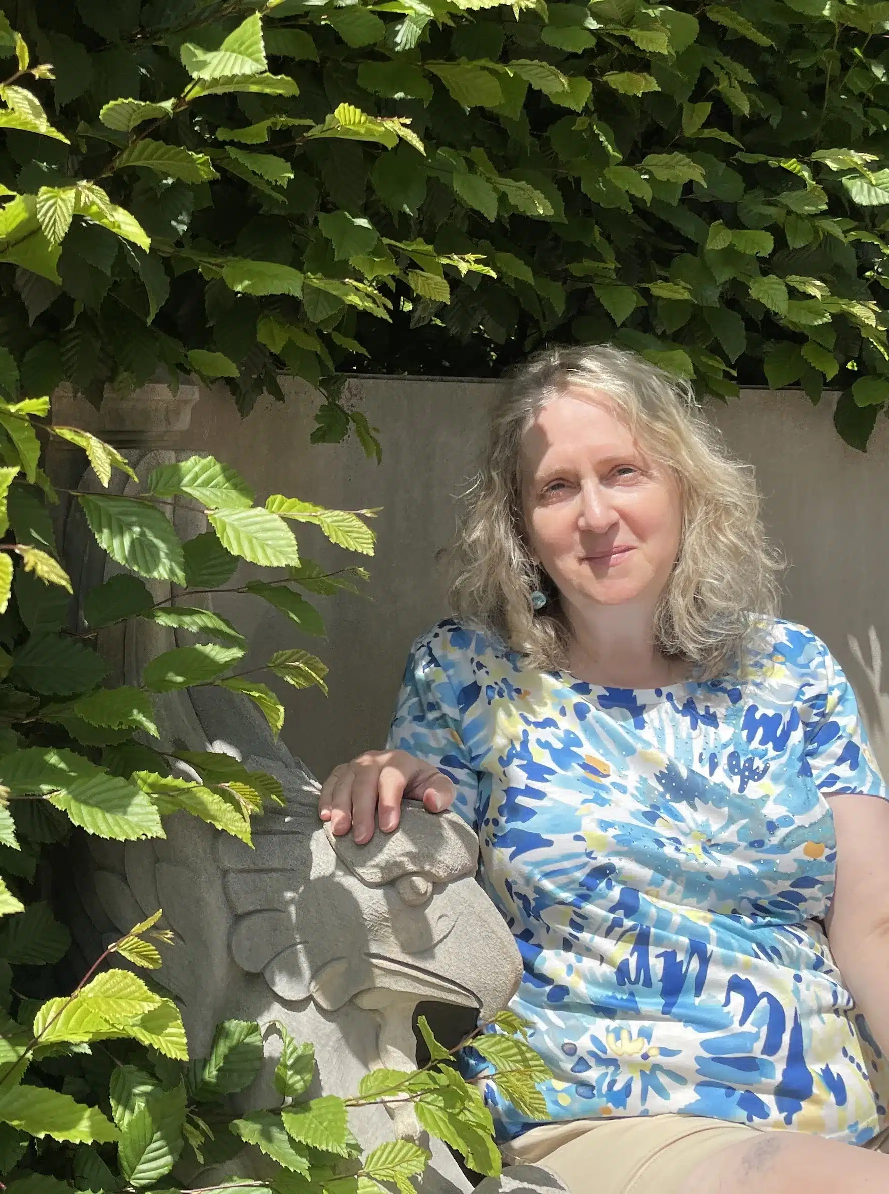 carole at longwood gardens