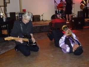 dick and silvertone on the floor jpg